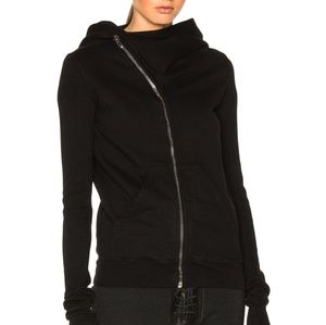 Rick Owen's dark shadows collection hoodie